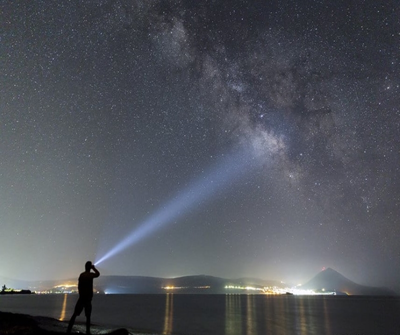 The Enchanting Greek Night Sky